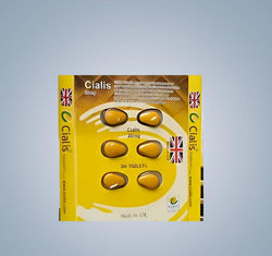 Cialis Yellow 6 Tablets Pack For Men 20 (mg)